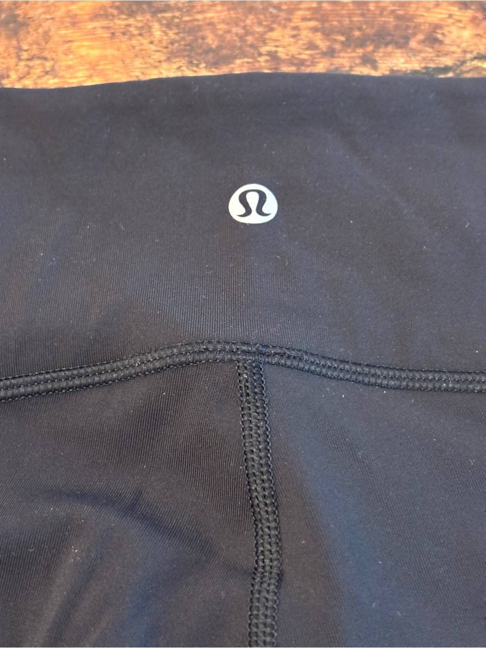 🖤 STEAL Lululemon CropLeggings w/ Ribbed Ankle Deets NO size TAG. I wore as 8/10